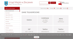 Desktop Screenshot of bip.zloczew.pl